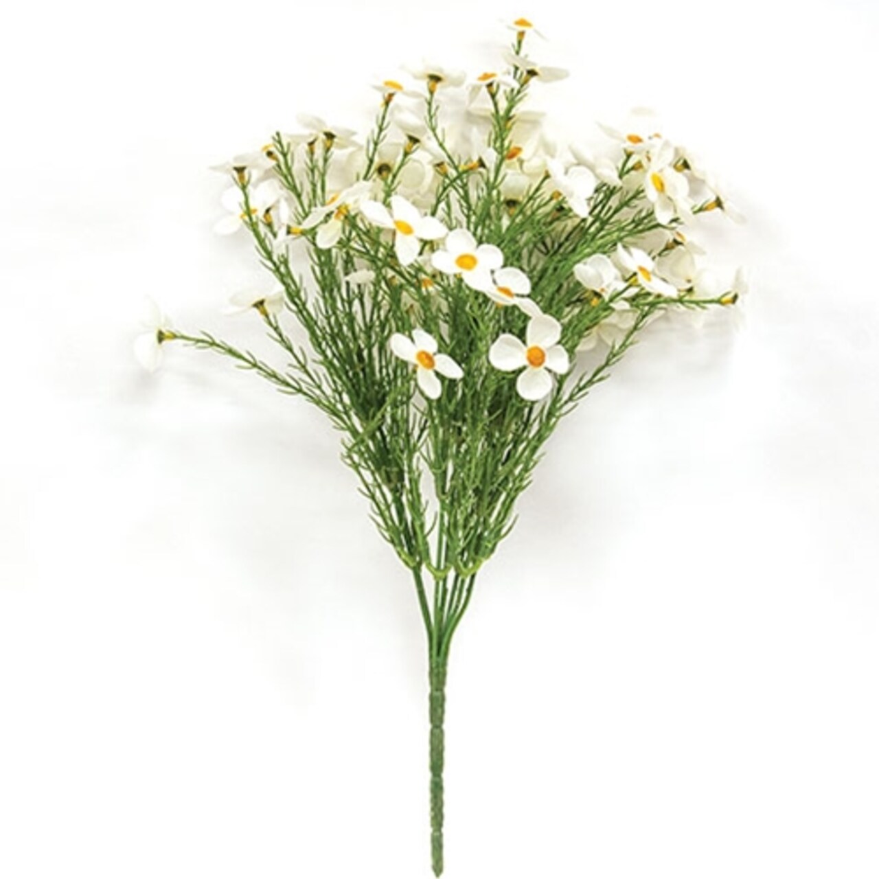 Faux Star flower Spray Blooms Dill Greenery Vase Filler Accent Set of 2